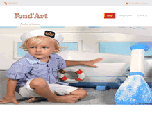 Tablet Screenshot of fond-art.com